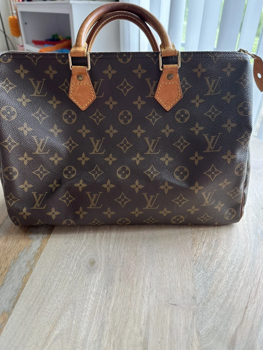 Authentic Louis Vuitton Speedy 35 Monogram with Purchase