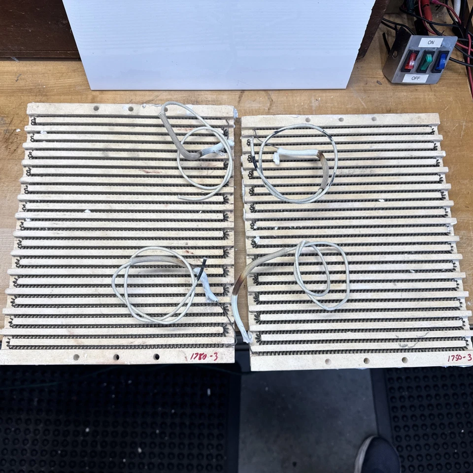 2x Horno Dentsply-Ney Vulcan, Conjunto de placa de calefacción 1750. 240V 9493392 Foto 2 de 3