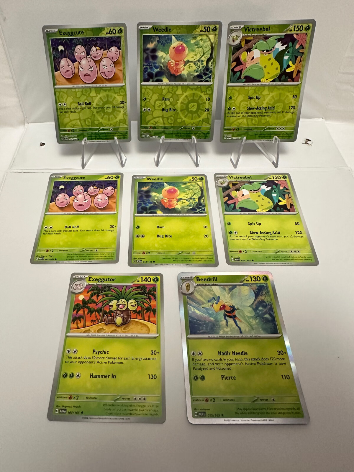 Exeggcute 102/165 Lot - Pokemon TCG Scarlet & Violet 151 - Reg & Rev - NM