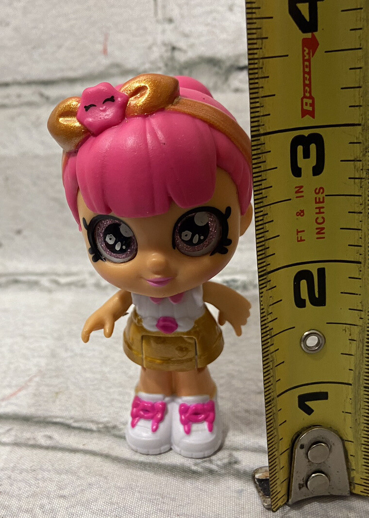 Kindi Kids Minis Lippy Lulu Posable Bobble Doll 3.5&rdquo;