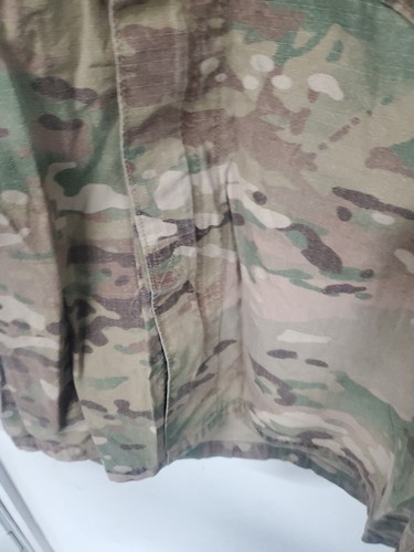 US ARMY ISSUE  MULTICAM ocp  -fire  FLAME RESISTANT Small Regular jacket top - Picture 9 of 11