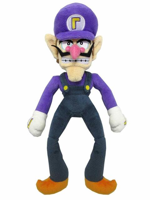 NEW Super Mario Brothers Waluigi Plush Doll Stuffed S 18cm All star COLLECTION | eBay