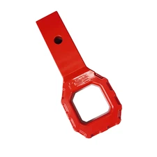 Enhanced Hitch Tow Hook for 2 inch Receiver - BILLET (Royal Hooks) RED