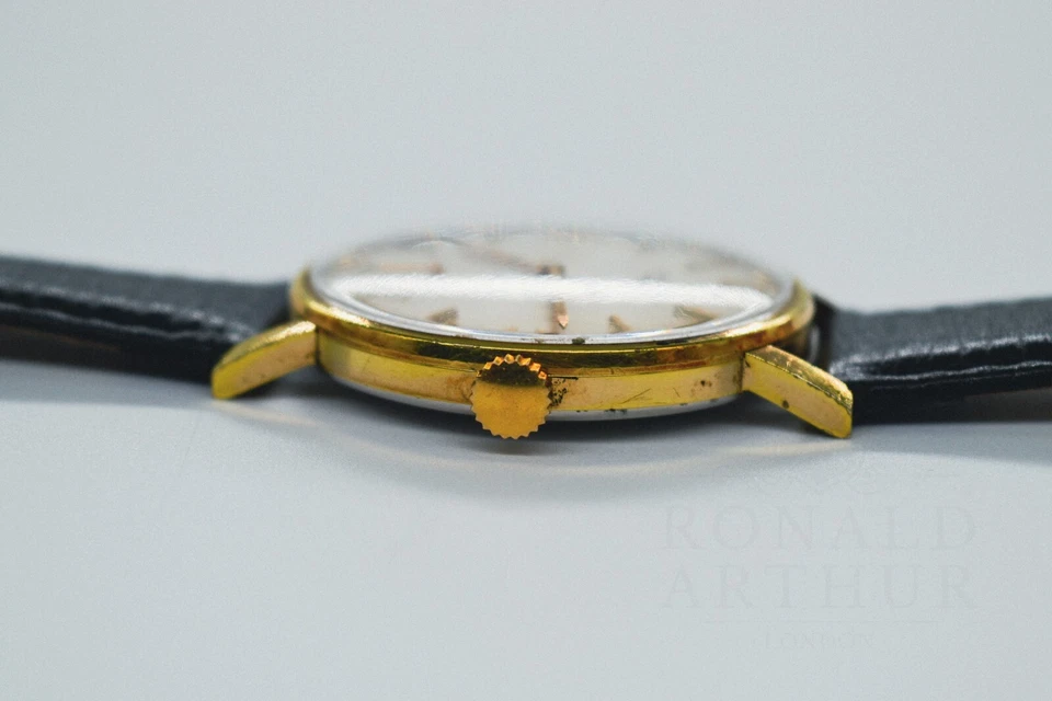 Reloj Longines Caballeros Herido a Mano Vintage Ref 8902-7 Gran Tamaño Cal 302 Reparado '23 Foto 4 de 4