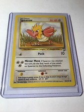 SPEAROW - Base Set 2 - 92/130 - Common - Pokemon Card - Unlimited Edition NM