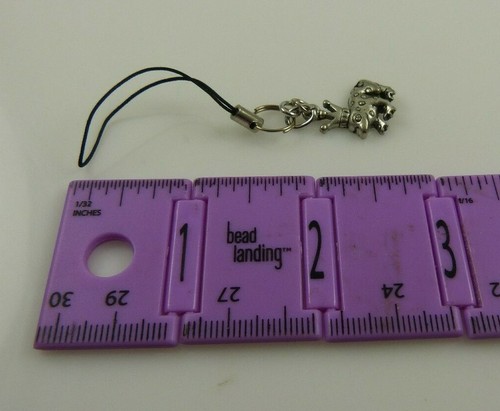 Frog Prince crown cell phone  charm or purse strap finding - Picture 7 of 8