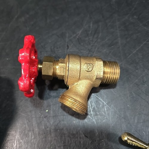 8pc Brass Valve Lot 1in 3/4in 1/2in Stop Hose Waste Boiler Compression Ball New - Picture 17 of 24