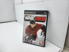 NHL 2K8 HOCKEY Game Playstation 2 PS2 CIB COMPLETE (TESTED)  #12F