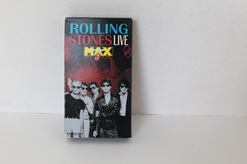 The Rolling Stones Live At The Max VHS Polygram Castle Music - Imagen 2 de 7