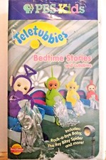 Teletubbies - Bedtime Stories and Lullabies (VHS, 2000) Clamshell 