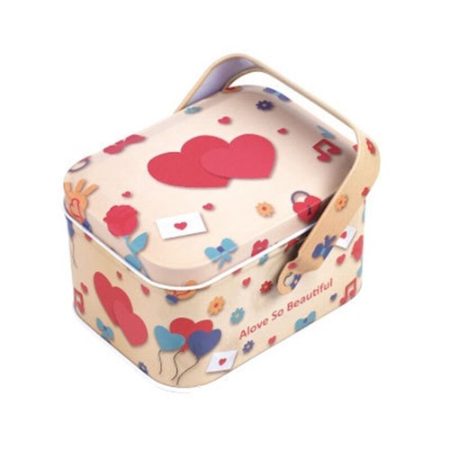 Suitcase Candy Storage Tin Box Wedding Favor Storage Metal Box - Picture 14 of 14