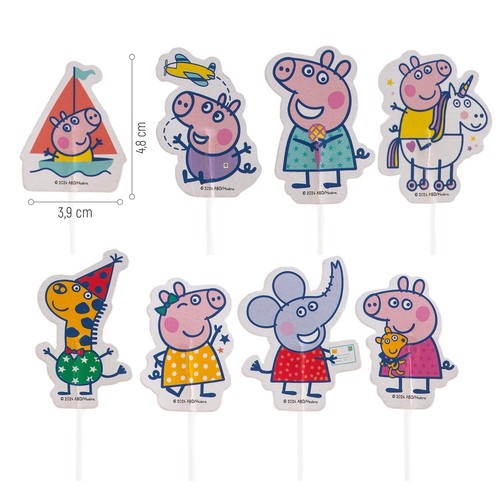 Peppa Pig Cake Topper Compleanno - Foto 2 di 2