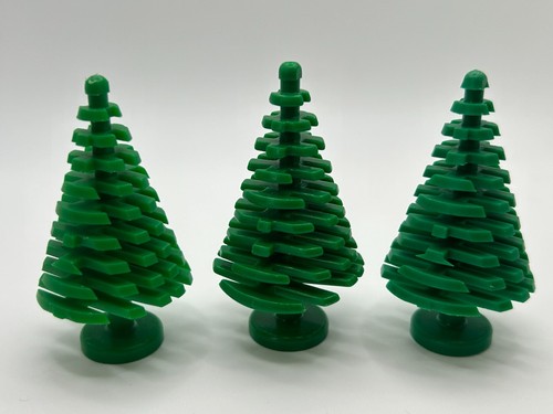 LEGO 3471 Planta Verde Árbol Pino Grande 4 x 4 x 6 2/3 Cantidad 10 - Imagen 4 de 6