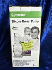 haakaa Silicone Manual Breast Pump 5.4oz/150ml New in Box BPA Free 1 pc