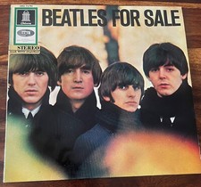 Beatles for sale German LP 1969 Odeon SMO 73790 BLAUE LABEL + GOLDAUFKLEBER VG++