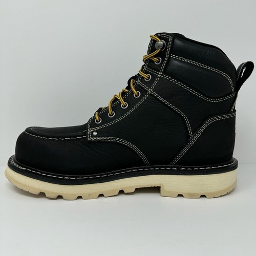 KEEN Men's Cincinnati 90 Degree 6” WP Heel Boots Carbon Fiber Toe Black New - Picture 6 of 14