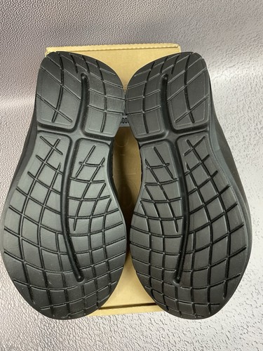 New With Box OOFOS OOmg Men's Fibre Low Shoe Black Gray Size US 8 - Picture 11 of 13