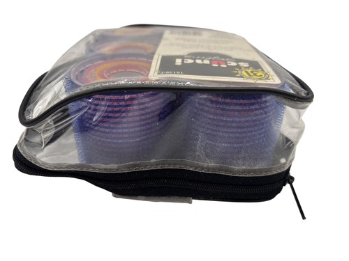 Vintage Scunci Styling Self-Holding Hair Rollers Set Of 28 With Case #18136-T - Picture 10 of 11