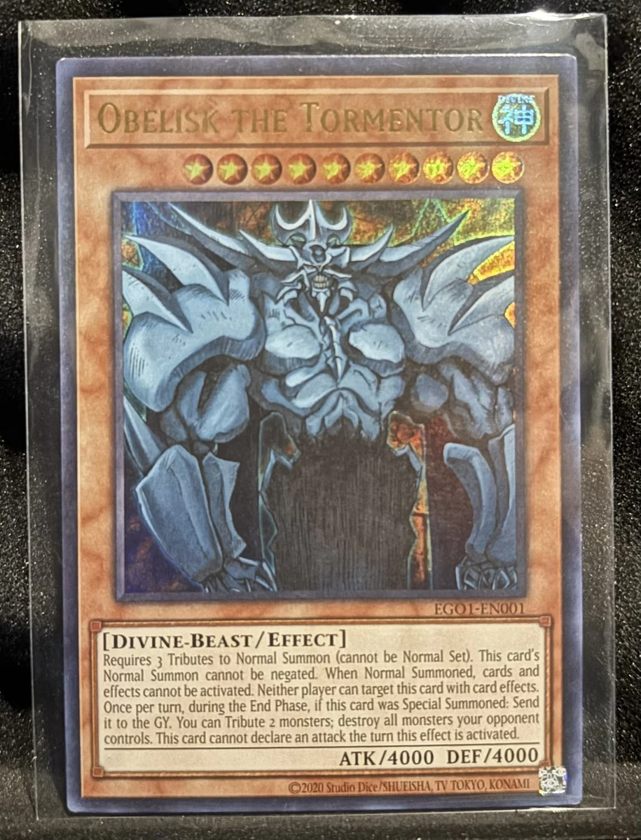 Obelisk The Tormentor Konami Yu-Gi-Oh! TCG Ultra Rare Individual