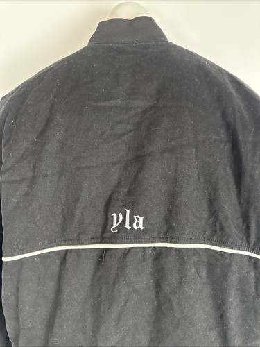 YoungLA Jacket Black Bomber Jacket Men’s Size XL - Picture 4 of 9