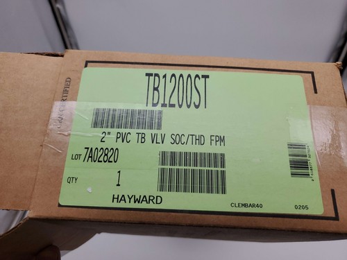 Hayward TB1200ST 2" True Union Ball Valve PVC FPM Seal Bi-Directional - Picture 8 of 8