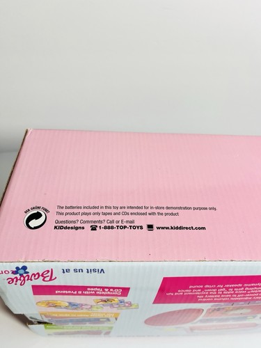 NEW IN BOX BARBIE DANCE WITH ME VINTAGE TALKING BOOMBOX BE-160 - Picture 9 of 10