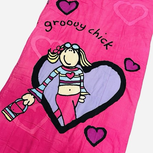 Bang On The Door Groovy Chick Santoro Sleeping Bag Vintage - Picture 2 of 4