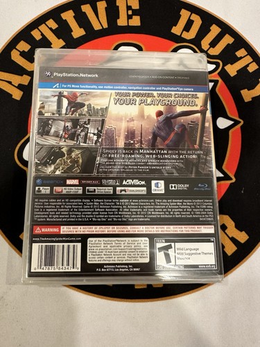 The Amazing Spider-Man (Slipcover Edition) Sony Playstation 3 PS3 - Sealed  - Picture 4 of 8