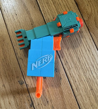NERF Minecraft Dart Blaster F4423 Blue/Orange Toy 2022 for Ages 8-11 Years