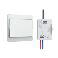 Thinkbee Funkschalter 230V Ohne Batterie, Selbstversorgender Funk Lichtschalter