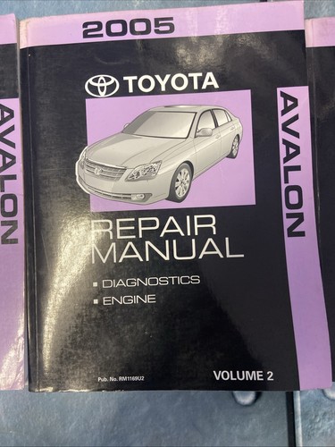 2005 Toyota Avalon Factory Repair Manual 1&2 & 3 OEM - Picture 3 of 4