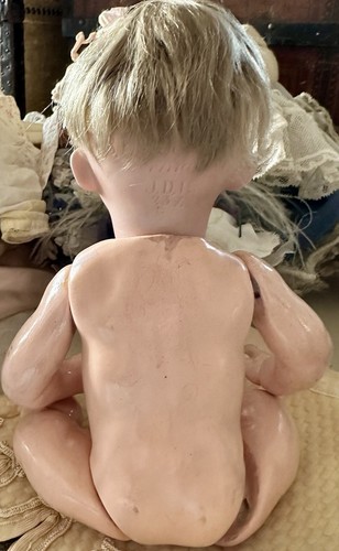 Antike 11 Zoll Kestner Hilda wunderschöne Puppe auf original gelenkigem Babykörper - Bild 6 von 8
