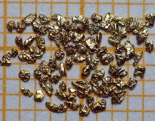 50 GOLDNUGGETS- GOLD NUGGETS aus ALASKA!