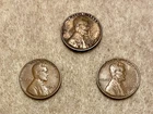 1942 P D S LINCOLN WHEAT  PENNY SET OF 3 COINS #2 FREE SHIPPING