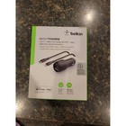 Belkin CCB004BT1MBK-B5 37W USB PD CAR CHARGER W/ PPS, BK W/PVC, C-LTG, 1M