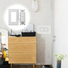  Rocker -Kombinationsschalter 2 Einzelkorteurschalter 10 Ampere Lichtschalter