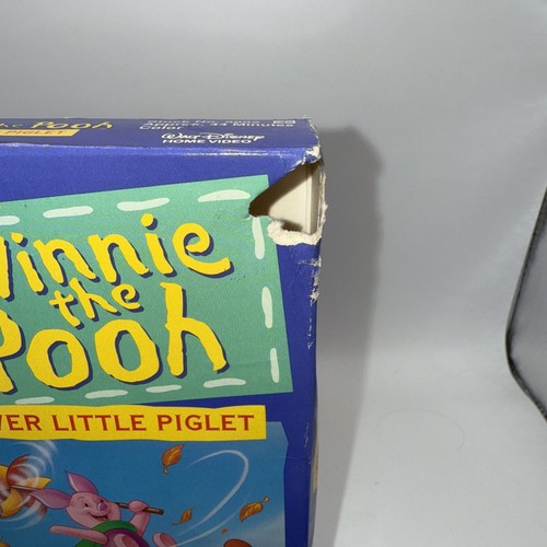 Winnie the Pooh Friendship VHS 1997 Clever Little Piglet Vintage Cartoon Tape - Picture 2 of 5
