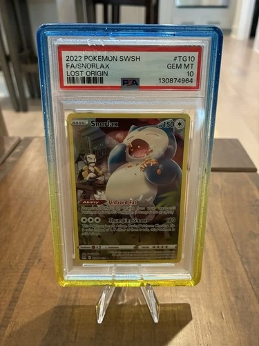 Pokémon Snorlax TG10/TG30 PSA 10 Lost Origin