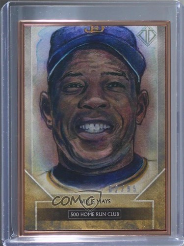 2020 Topps Transcendent Collection Reproductions /95 Willie Mays HOF Sketch - Picture 1 of 3