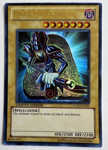 Yu-Gi-Oh! DUNKLER MAGIER - LC01-DE005 - Ultra Rare Limited Ed. (25 Anniv. Ed)- NM - Bild 1 von 2