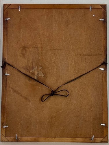 Kan Kozaki "Persimmon" Woodblock printing Pencil-signature Framed ED100 - Picture 10 of 10
