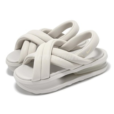 Nike Wmns Air Max Isla Light Bone Ivory Women Platform Sandals Shoes FJ5929-001