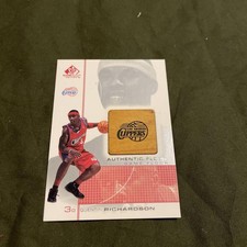 NBA Quentin Richardson Floor Card, Used, Excellent Condition