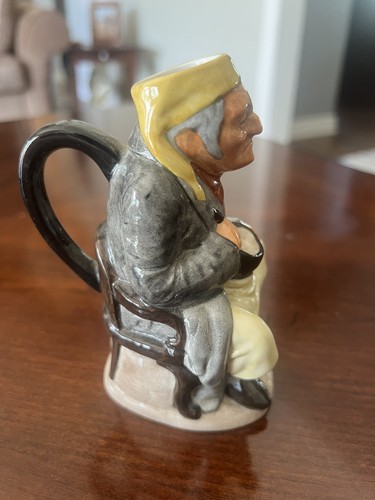 VTG English Pottery Charles Dickens Toby Jug Collection 6" Scrooge 1980 - Picture 2 of 6