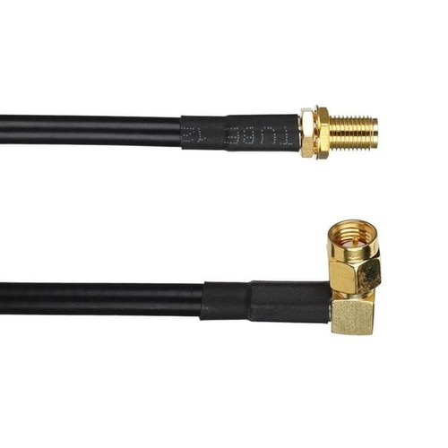 Antenna Cable Electronics Connection Coaxial Metal Practical Useful Portable - Zdjęcie 5 z 8