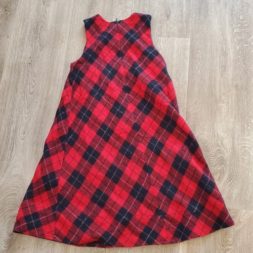 La Mascot kariertes Tartan Wollmischung Kleid Gr. 8 - Bild 6 von 6