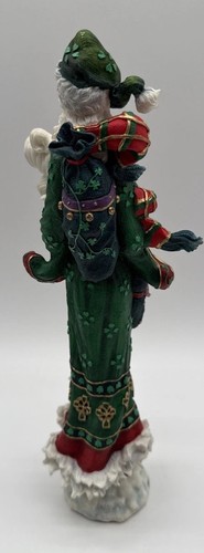 Lenox 2001 Kleeblatt Santa Bleistift Harz Figur 13" Weihnachten irisch - Bild 5 von 8