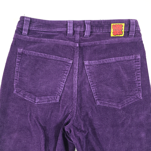 EMPYRE RELAX CORDUROY PANTS MENS 30x28 DARK PURPLE LOOSE FIT SKATER SKATE - Picture 4 of 11