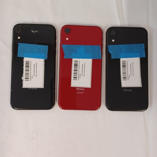 3 Stück Apple iPhone XR gesperrt, nicht bewertet, keine Displayrisse - Bild 2 von 2