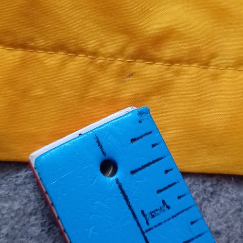 Vintage Nike Track Jacket Mens 2XL Yellow Full Zip Windbreaker Pockets - Picture 14 of 24